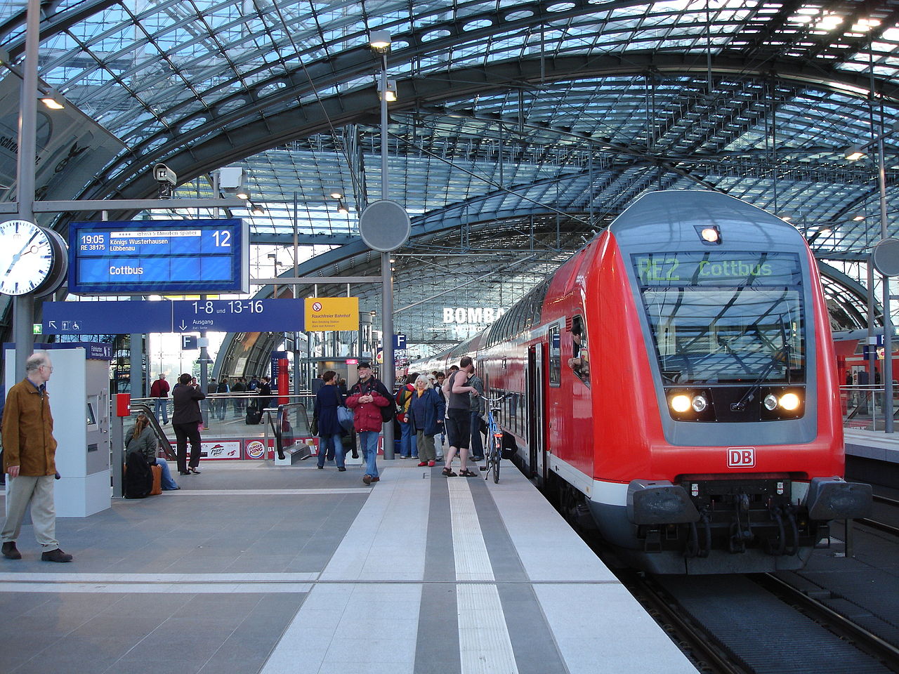 поезда в Германии